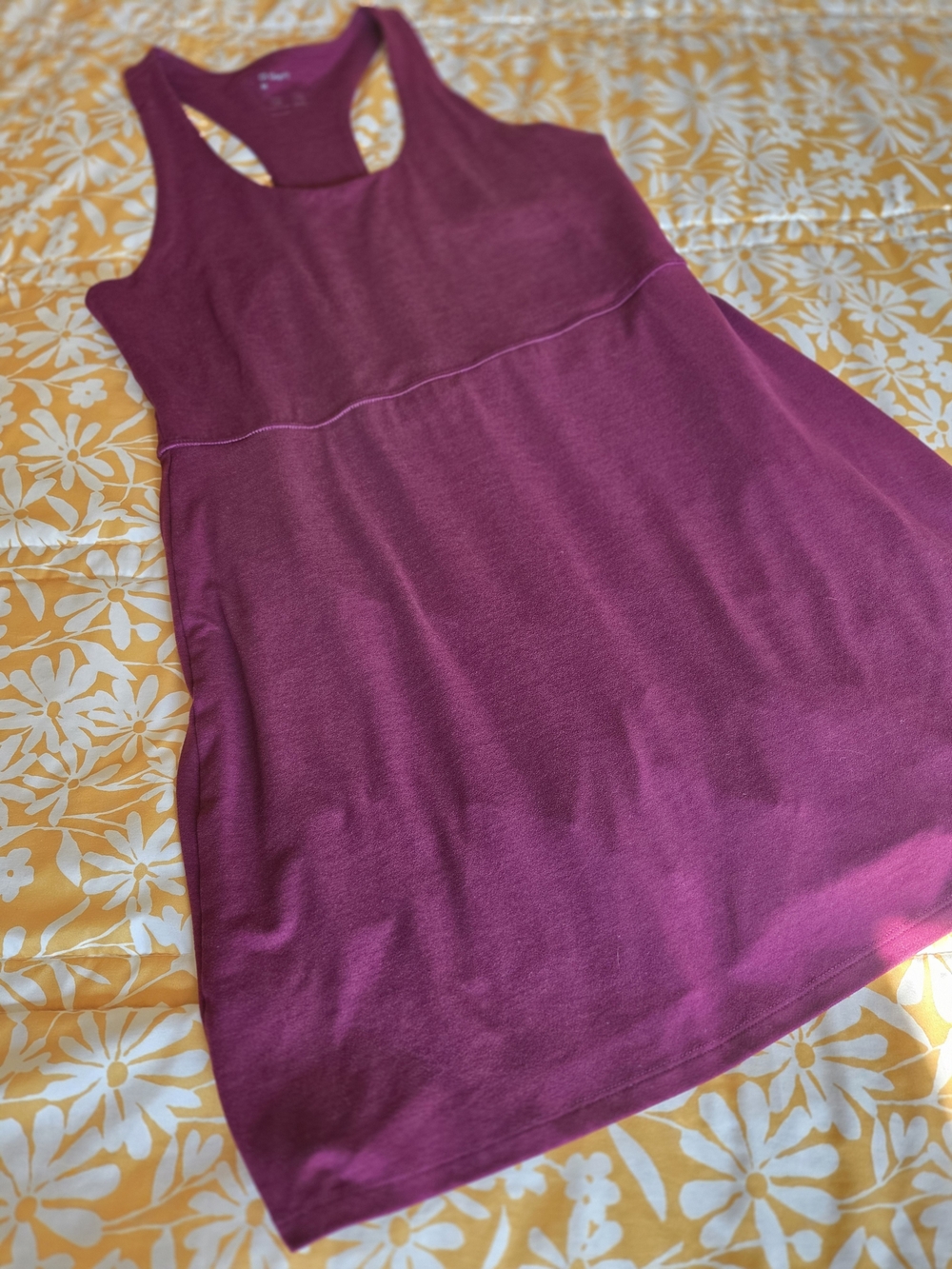 GAP Fuchsia Racerback Tank Dress